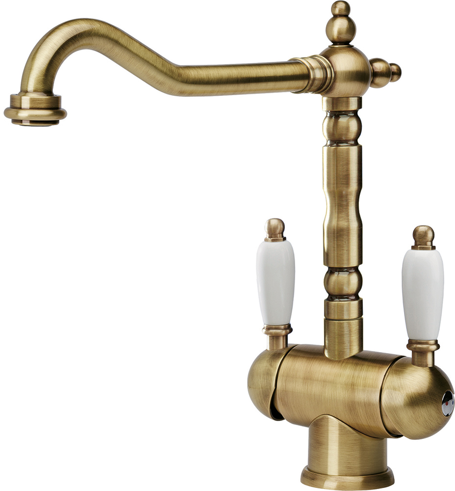 115.0028.204 Better, смеситель old england 2 руч. бронза, про-во италия Franke Franke Old England 