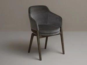 PIAVAL Мягкое кресло с подлокотниками Macaron | contract 105-12/5f