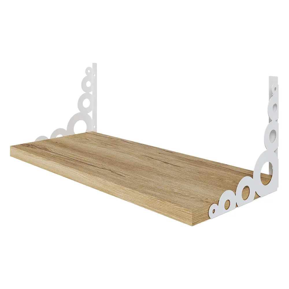 Утилитарный кронштейн Невада 2x18 см нагрузка до 15 кг цвет белый Santreyd STLM-2086874 - Вид №6