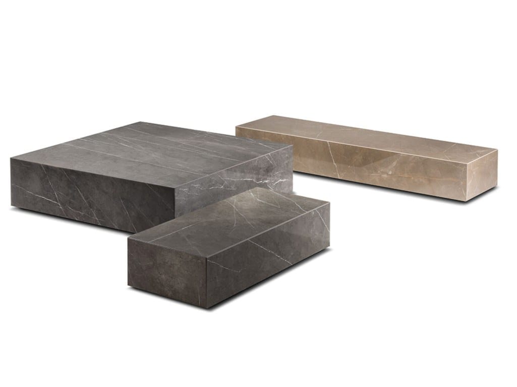 Низкий журнальный столик из керамогранита Frigerio Миллер ARCH-00059536