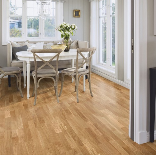 Спортивный паркет Boen Strongline Contract Спортлак Дуб Натур (Гладкая) 2200х139 мм EI37STLD - Вид №14