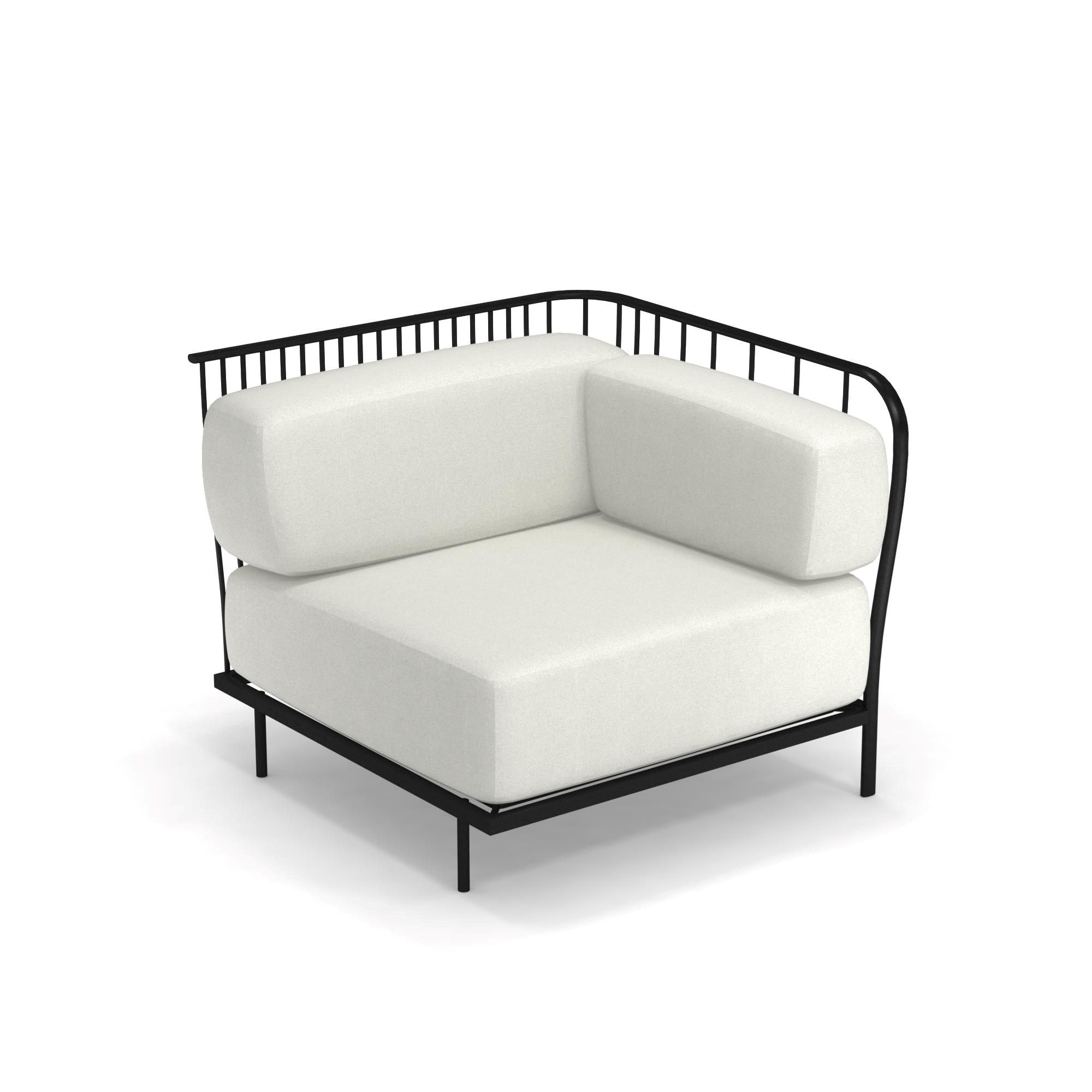 Тканевое мягкое угловое садовое кресло emu Cannolè ARCH-00124032 - Вид №23