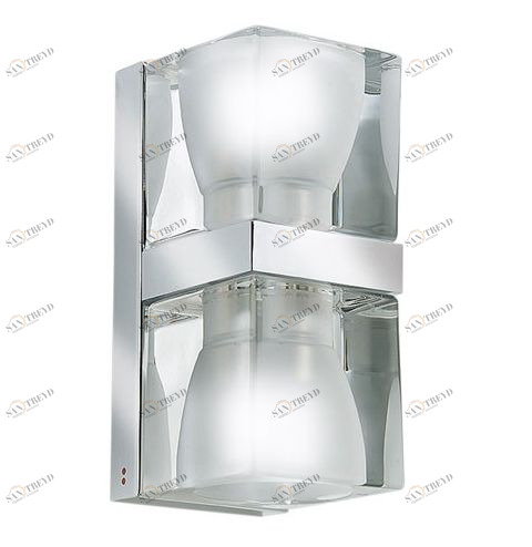 Светильник настенный серебристый Fabbian D28D0200 FABBIAN  00-3882489 Серебро 