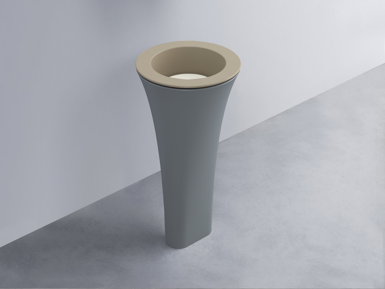AMLA45-AV+AMPILT-TL+AMCOLT-BR Раковина Amedeo Tondo отдельностоящая cielo Enjoy + Amedeo Ceramica Cielo