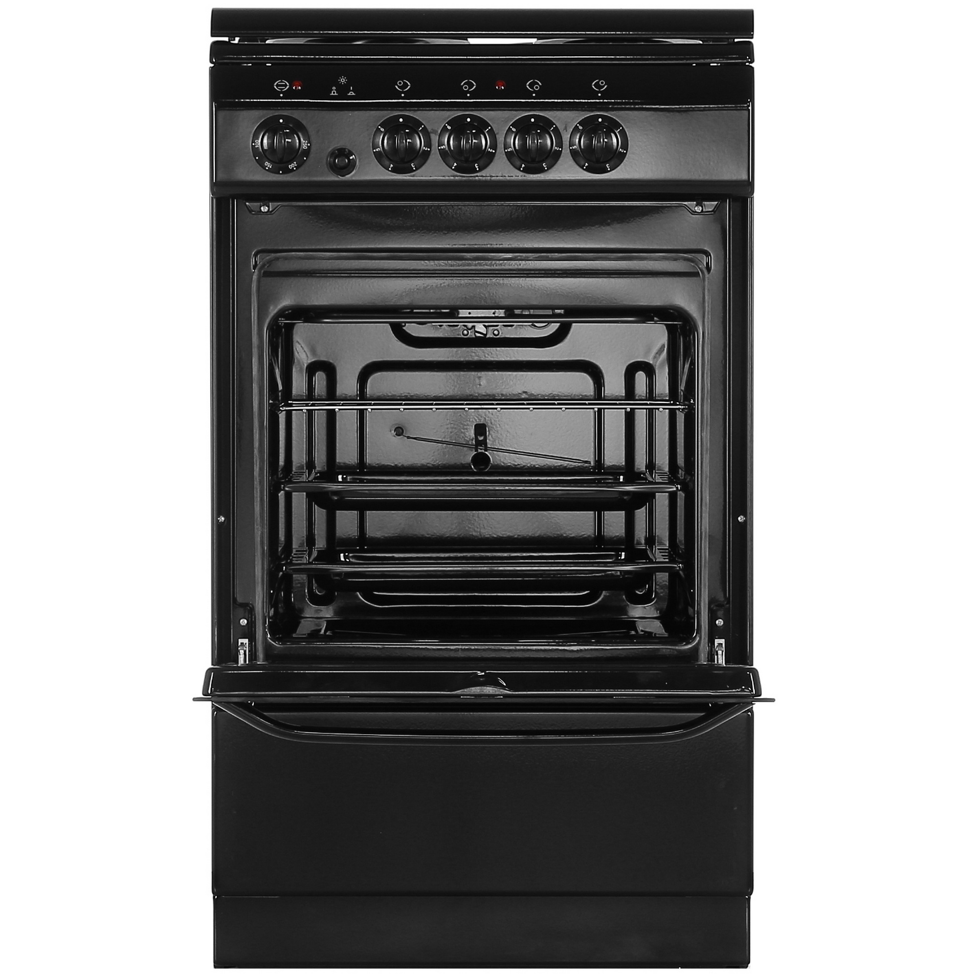 8186072 Электрическая плита De Luxe 5004.13э (кр) 001 черный STDN-0020543 - Вид №6