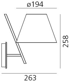 Artemide Настенный светильник с прямым светом из поликарбоната La petite sun-id-1361056 - Вид №3