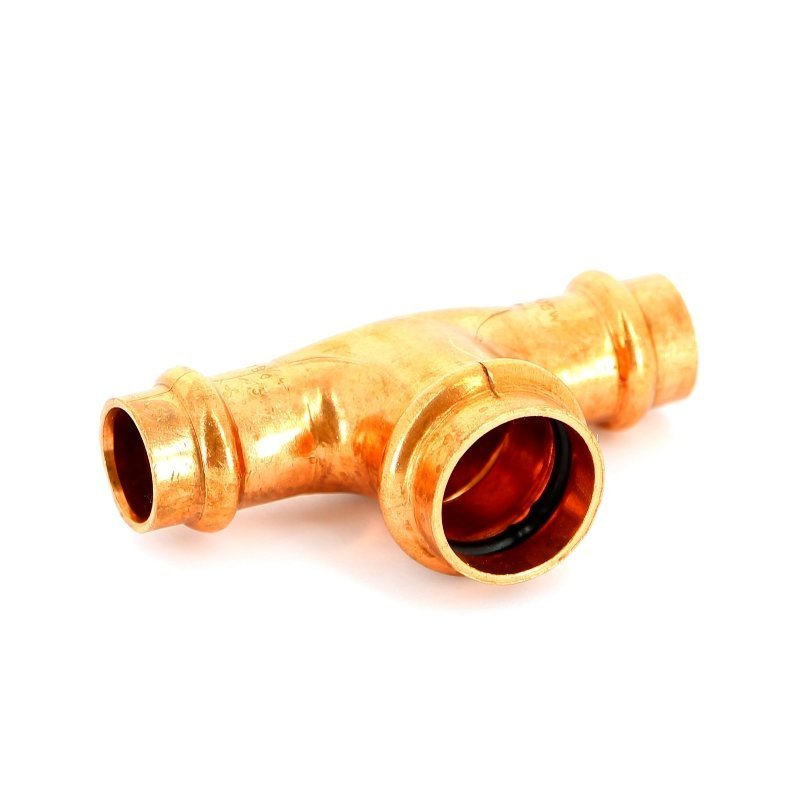 Тройник пресс 15x22x15 медный IBP P513001522015 - Вид №1