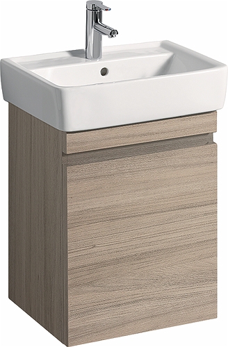 44763 IFO Renova Плоская тумба под умывальник, с ящиком и внутренним ящиком, W = 926 мм, W1 = 1000 мм, T = 438 мм, темно-серый  - Вид №4