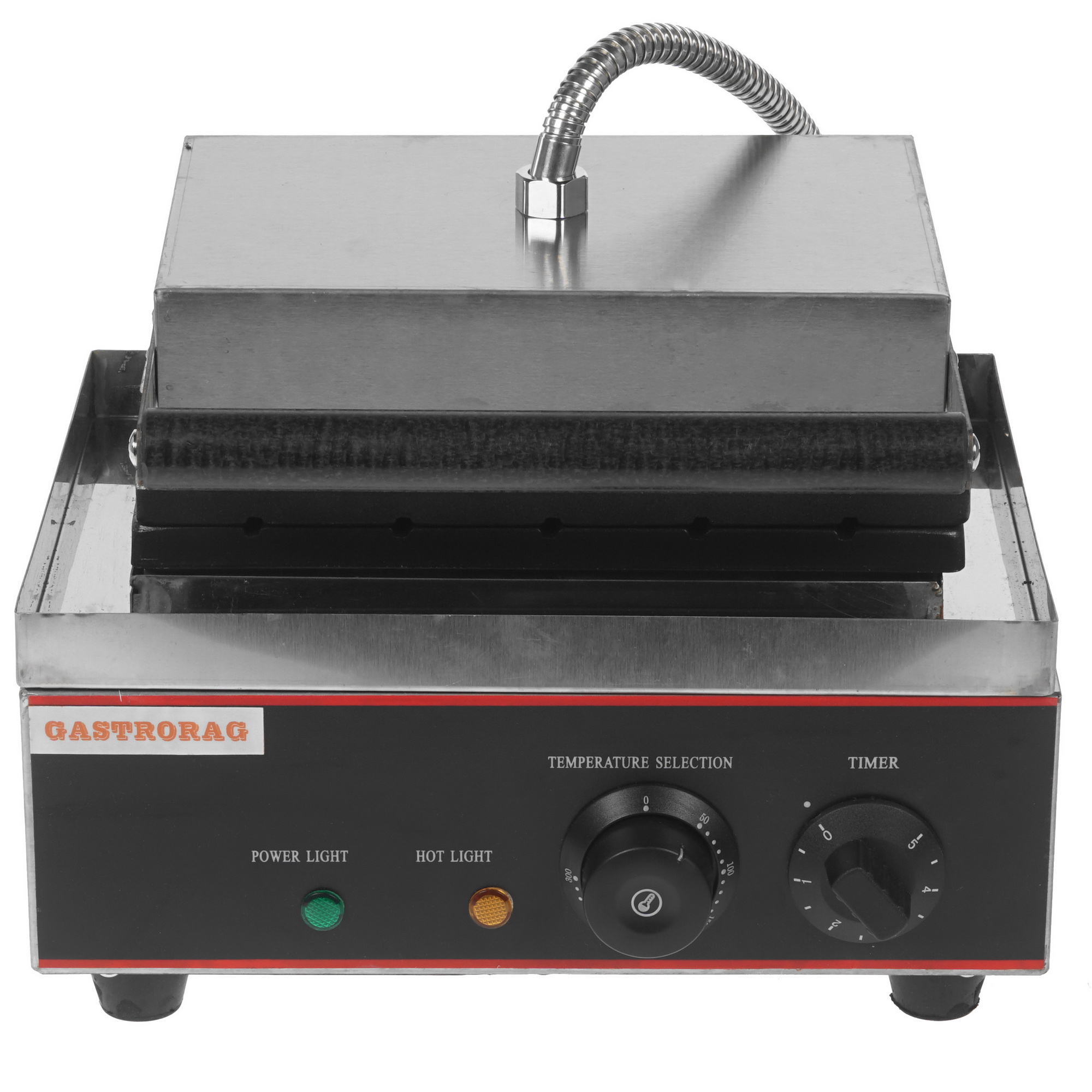 8107569 Вафельница GASTRORAG ZU-EG-5B серебристый STDN-0138678 - Вид №2