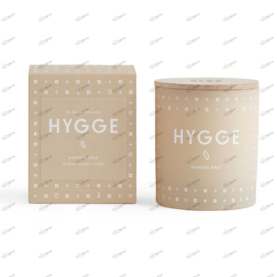 Свеча ароматическая HYGGE с крышкой, 190 г S K A N D I N A V I S K SK1103