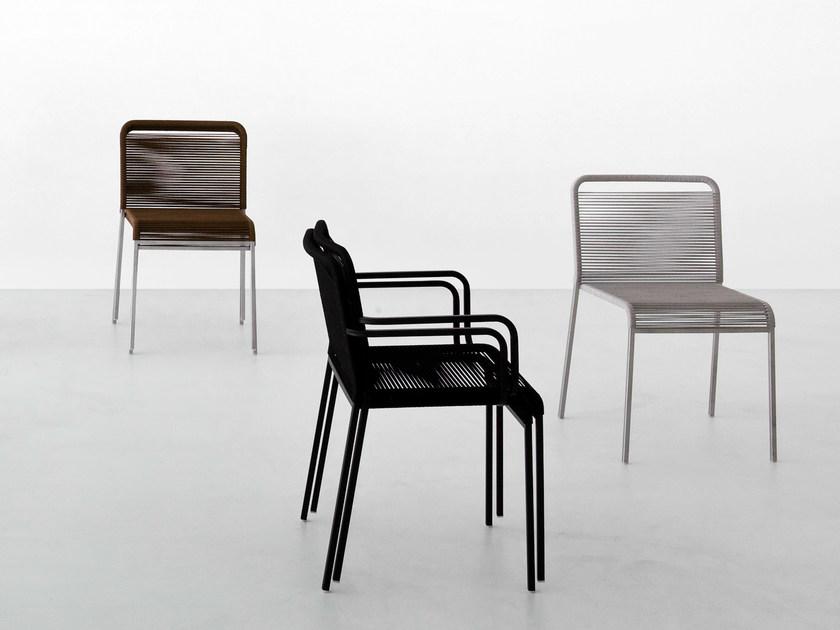 Lapalma Штабелируемый садовый стул с подлокотниками Aria S43 - Вид №3