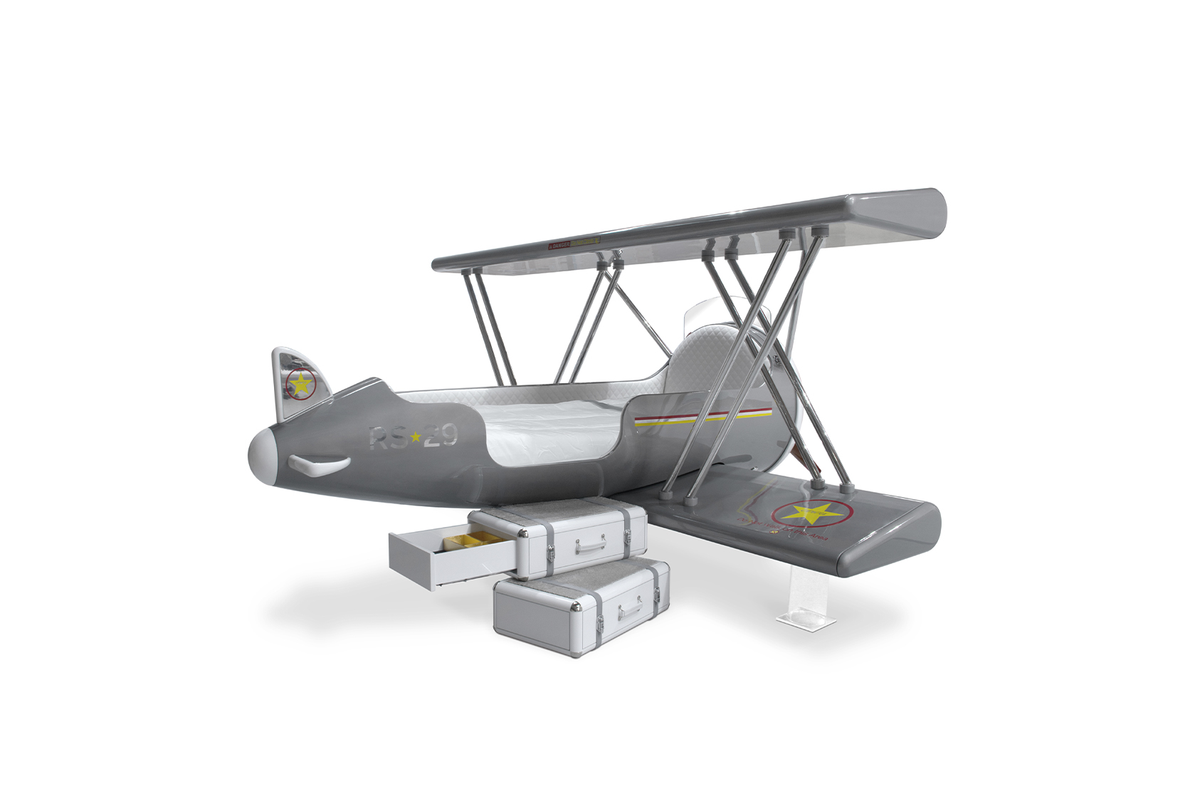 CIST771 Детская кровать самолет Самолет Sky B Circu  - Вид №5