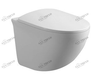 Унитаз подвесной безободковый ART&MAX PESCARA Подвесной унитаз настенный Белый ART&MAX  Китай 