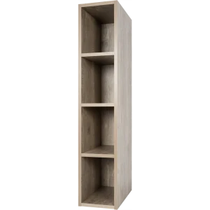 Каркас навесной открытый декоративный Delinia Руза 20x35x102.4 см ЛДСП цвет коричневый
