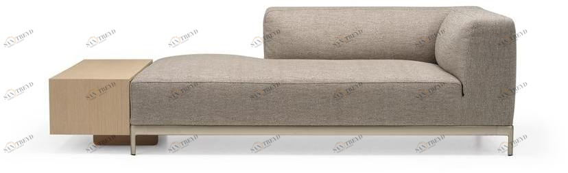 Alias Мягкая кушетка из ткани Aluzen soft P38 / p54