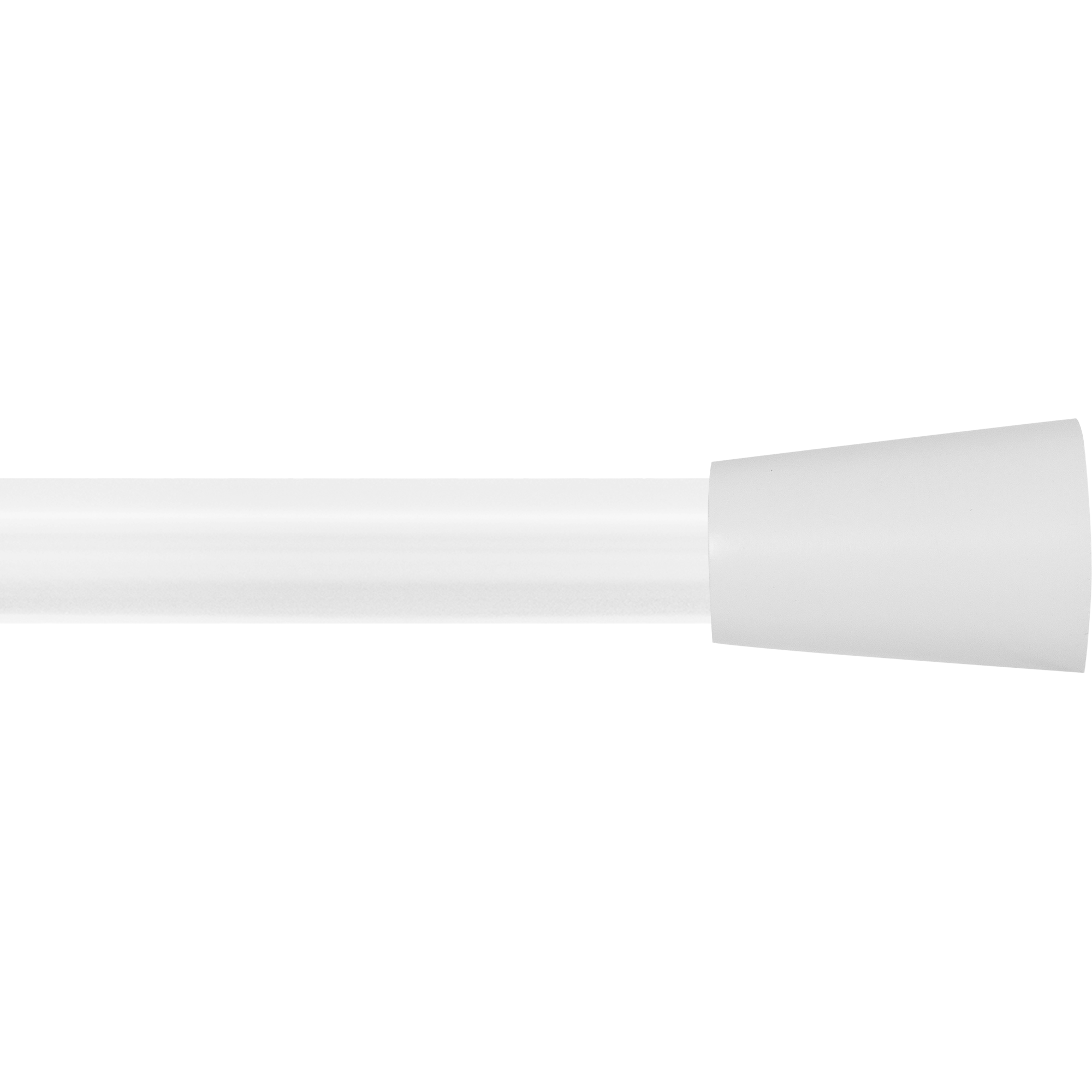 INSPIRE Наконечники «Поммель» для карнизов, белые матовые, 2 шт 82549301 STLM-0029518 - Вид №1