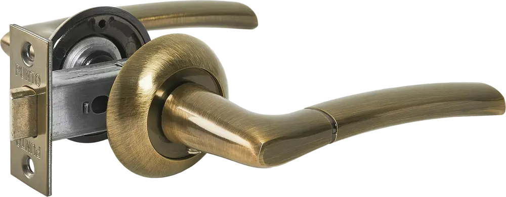 Дверные ручки PUNTO Ardea в бронзовом исполнении для интерьера и экстерьера 85202115