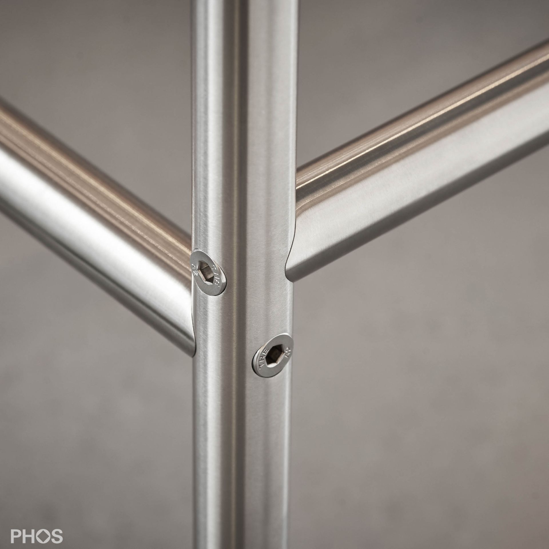 KATI-T1-60x60-MS Стол Karlsruhe - барный стол t1 с черной столешницей - 60 x 60 x 105 см. PHOS  - Вид №6