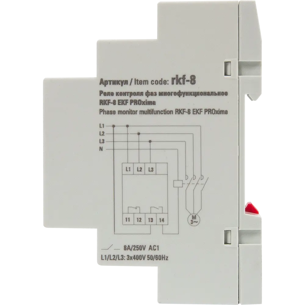 Реле контроля фаз EKF RKF-8 82502620 STLM-2186152  - Вид №3