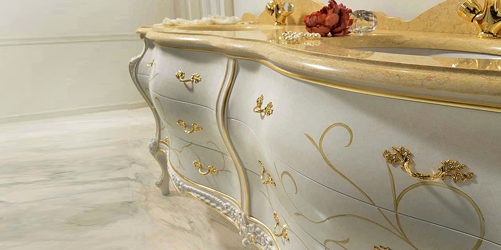 Комплект мебели для ванной комнаты Comp.9 Fenice Italia Luxury COMP9 - Вид №1