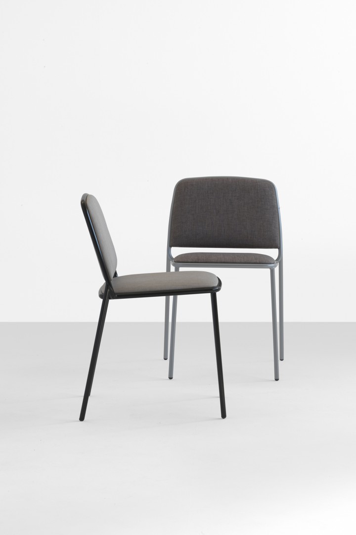 Ring 670 Стул со стальным каркасом, 4 ножки. Сиденье и спинка мягкие. Et al. Ring - Вид №4