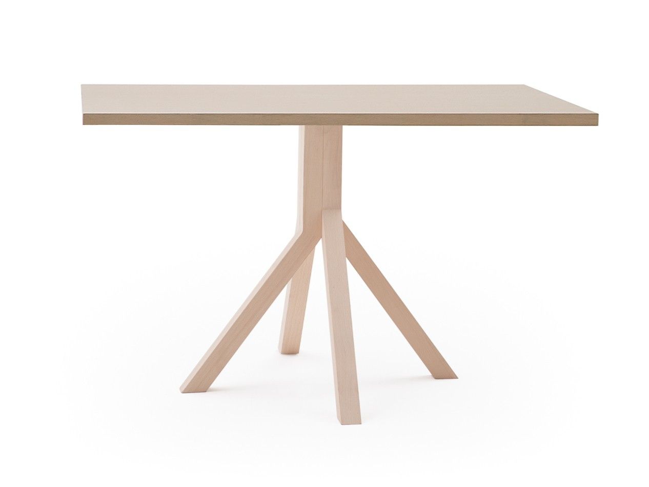 Квадратный журнальный столик с каркасом из ореха или бука Billiani Grapevine ARCH-00139644