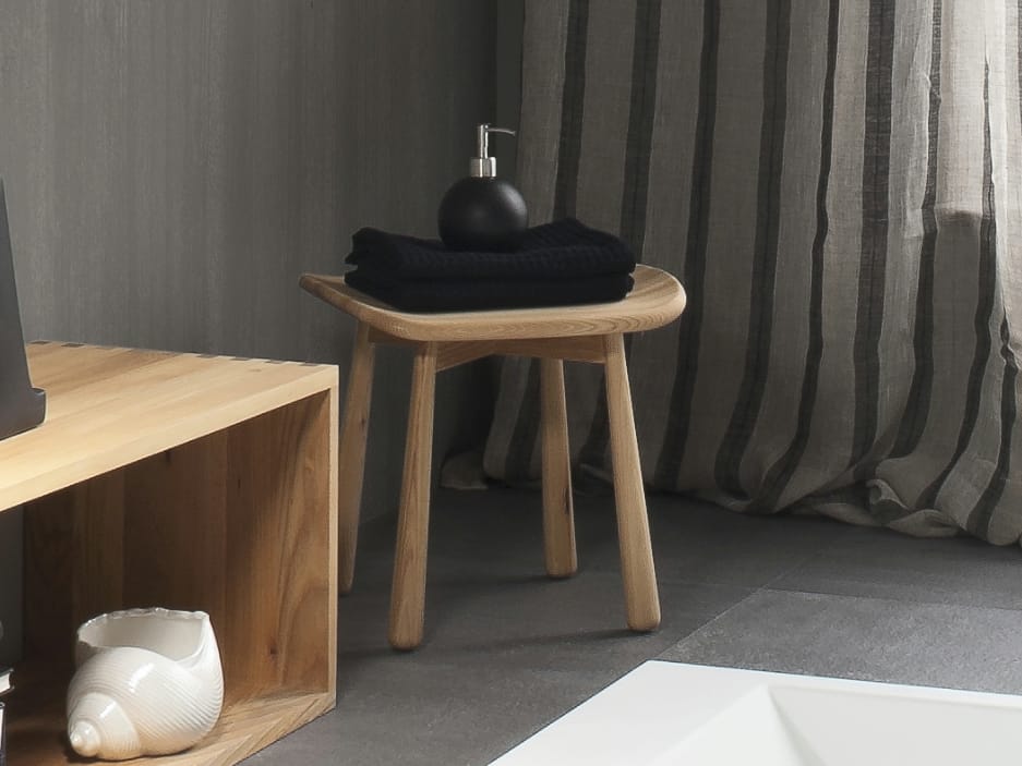 Табурет для ванной из ясеня Rexa источник ARCH-00121145 - Вид №1