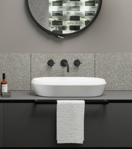 Керамическая овальная столешница