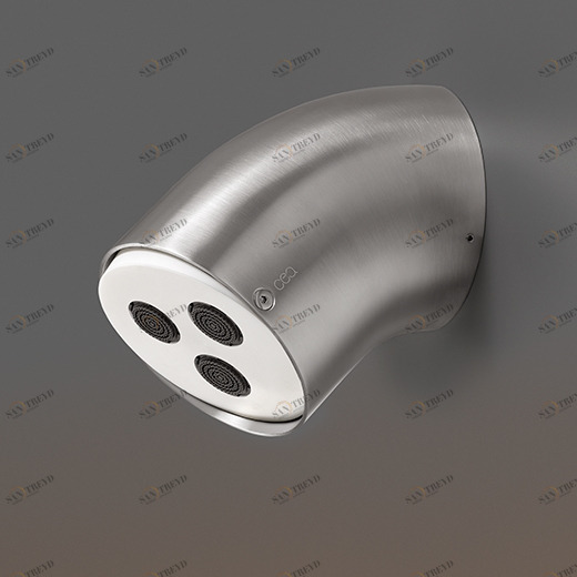 Регулируемая душевая головка с конца DELRIN® и мягкой дождевой струи  FRE152 CEADESIGN 