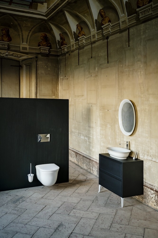 H4060700850001 Керамическое зеркало с LED подсветкой, включение от общего выключателя, 4000 K LAUFEN PRO - Вид №11