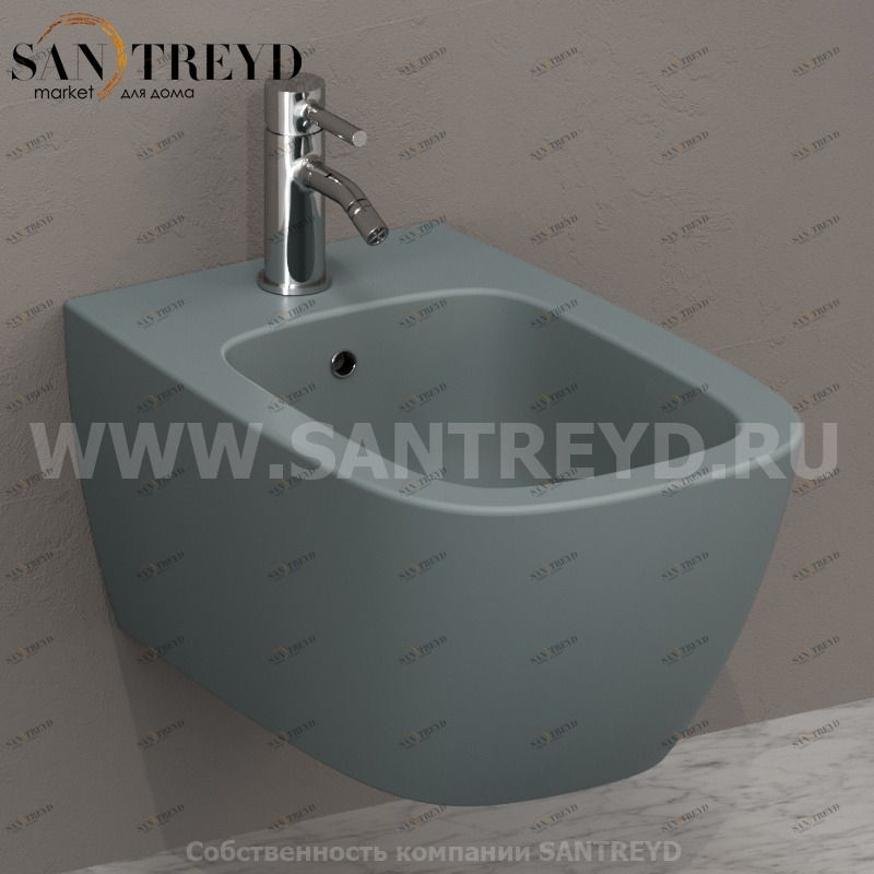 GNS09BL Биде подвесное GENESIS Ceramica Globo