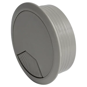 Заглушка для кабель-канала Jet 60 мм цвет серый