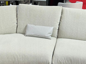 Прямоугольная кожаная подушка для дивана