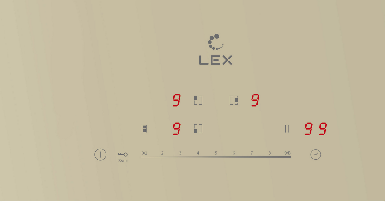 9156742 Индукционная варочная поверхность LEX EVI 431A IV STDN-0003702 - Вид №2