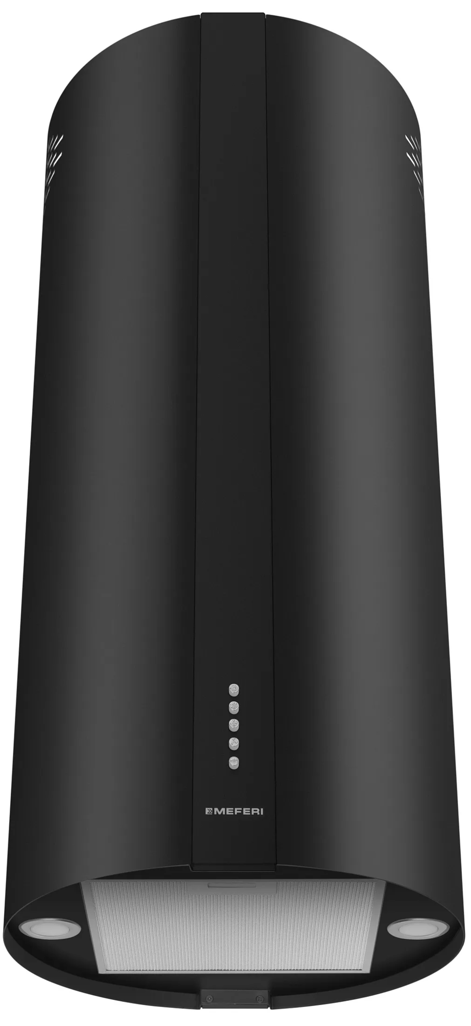 9243929 Вытяжка островная Meferi TUBE40BK ISLA POWER черный/черный STDN-0021846 - Вид №1