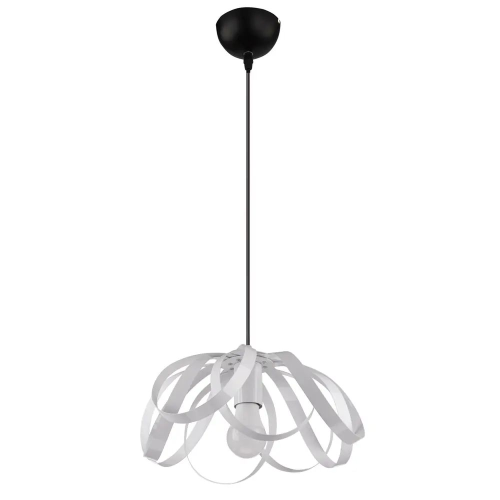 Подвес Makareno 1xE14х60 Вт, металл/пластик, цвет чёрный/белый LUMIN ARTE STLM-2053495