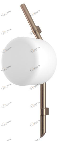 KUNDALINI Настенный светильник из опалового стекла Floed sun-id-1408996