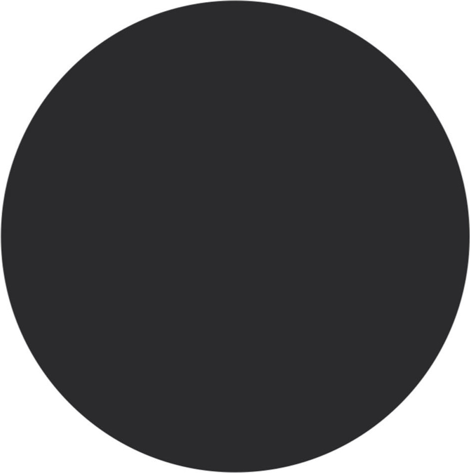 10640188 ADJ Круглый плейсмат 30см (серый/черный) Многослойная кожа SPECTRO 