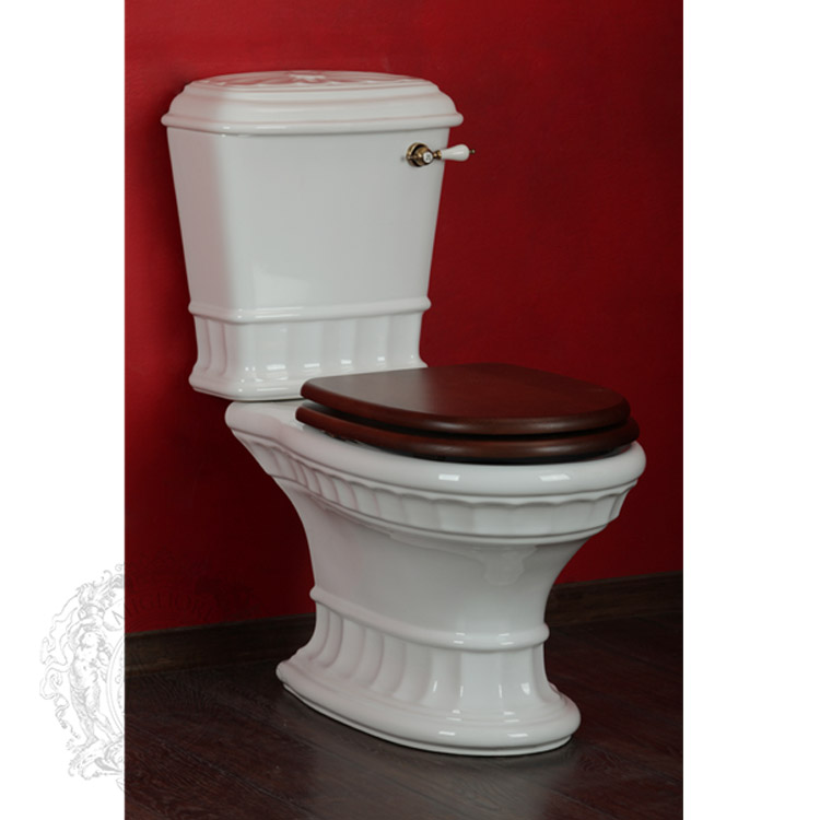 ML.GNT-25.801.BI/ML.GNT-25.848.BI/ML.MEC-29.148.CR Компакт унитаз с бачком Белый Migliore  Италия  - Вид №2