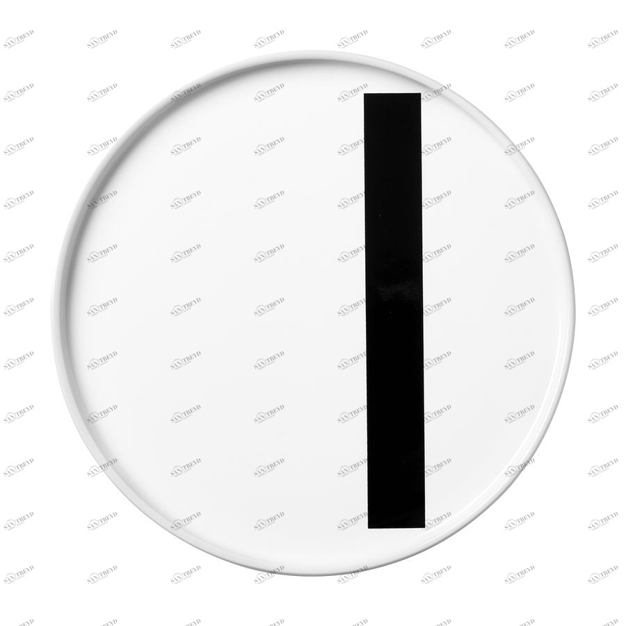 Фарфоровая тарелка I Design Letters 10201500I