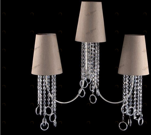 Aiardini Настенный светодиодный светильник с кристаллами Nina sun-id-1411898