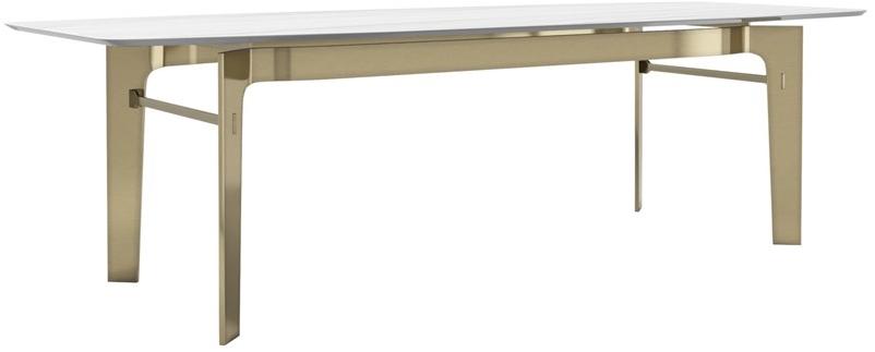 Capital Collection Прямоугольный мраморный стол Eclectic sun-id-1434434 - Вид №2