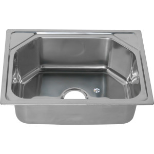 Мойка 6045 MELANA 0,8/210 врезная прямоугольная с сифоном (041 t*10 )