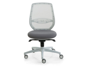 Офисное кресло с сетчатыми колесами с 5 спицами