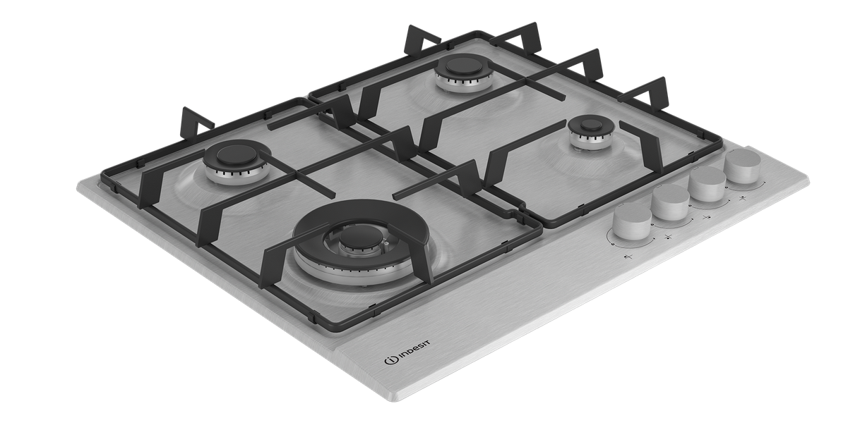 9102982 Газовая варочная поверхность Indesit THPM 641 W/IX/I STDN-0139515 - Вид №2