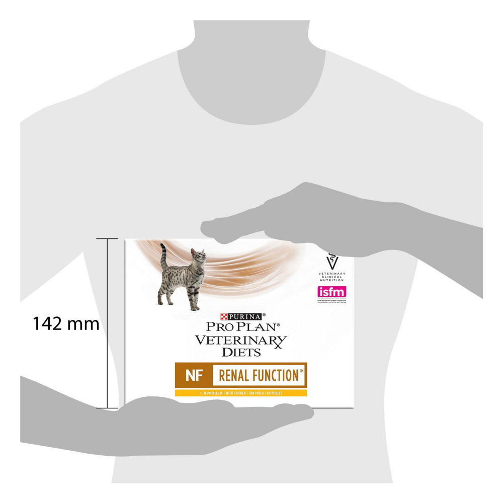 ПР0033171 Корм для кошек Veterinary Diets NF при хронической почечной недостаточности, курица пауч 85г Pro Plan  - Вид №11