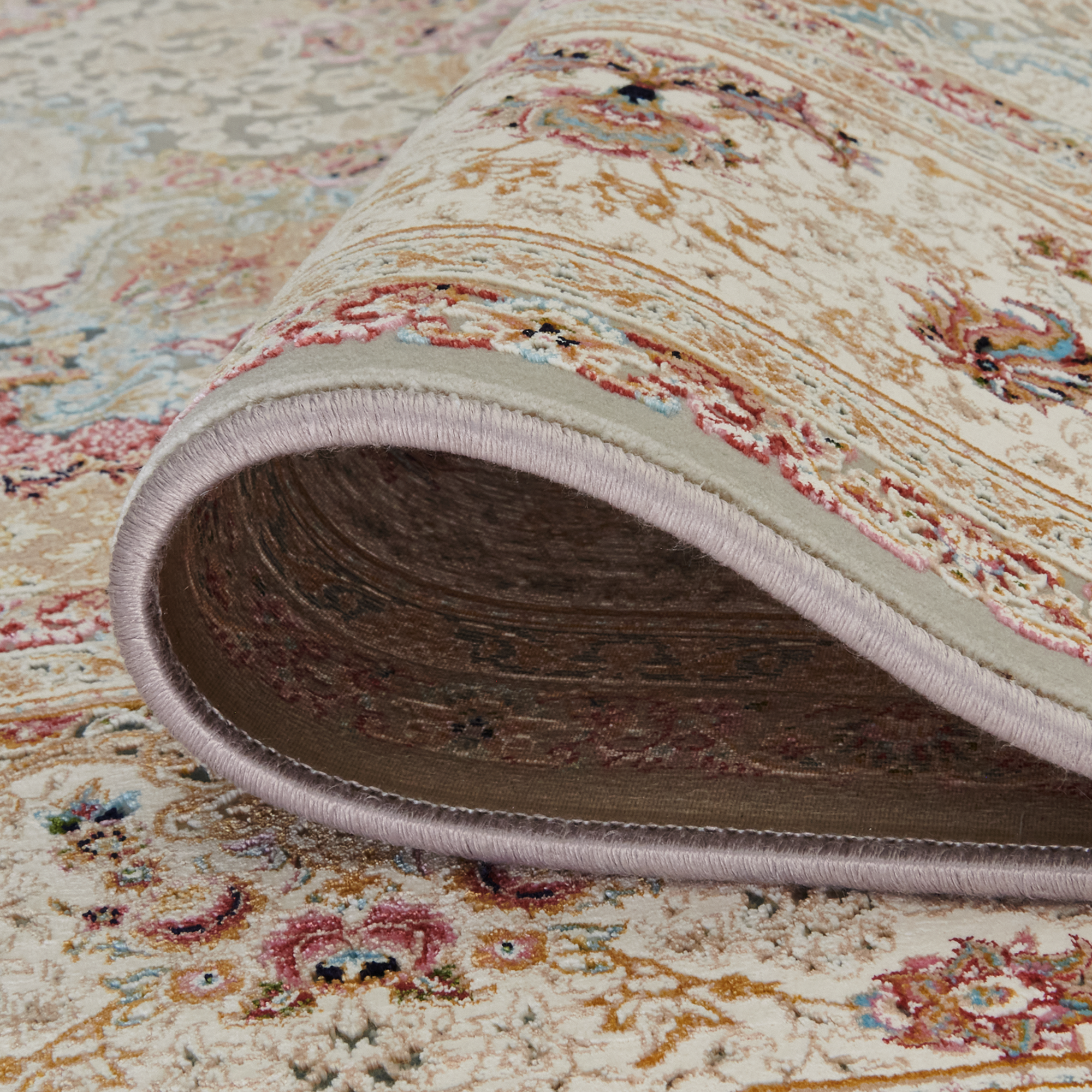 86370530 Ковер полиэстер JZ006 200х300 см цвет серебристый STLM-0068257 Santreyd  - Вид №2