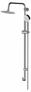 Душевая колонна без смесителя с верхним и ручным душем BelBagno ROSO BB-COLD-U-CRM