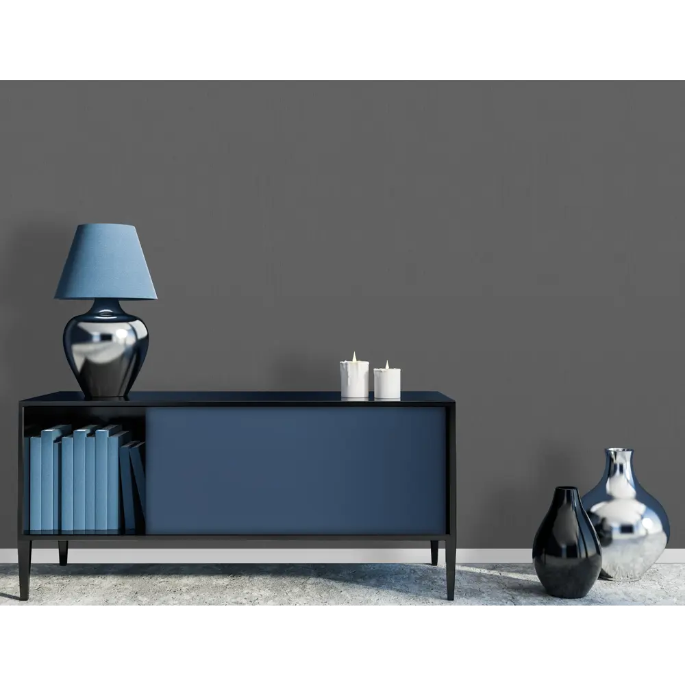 Обои флизелиновые Ateliero Idealist графитовые 1.06 м 89410919 STLM-1563816 - Вид №4