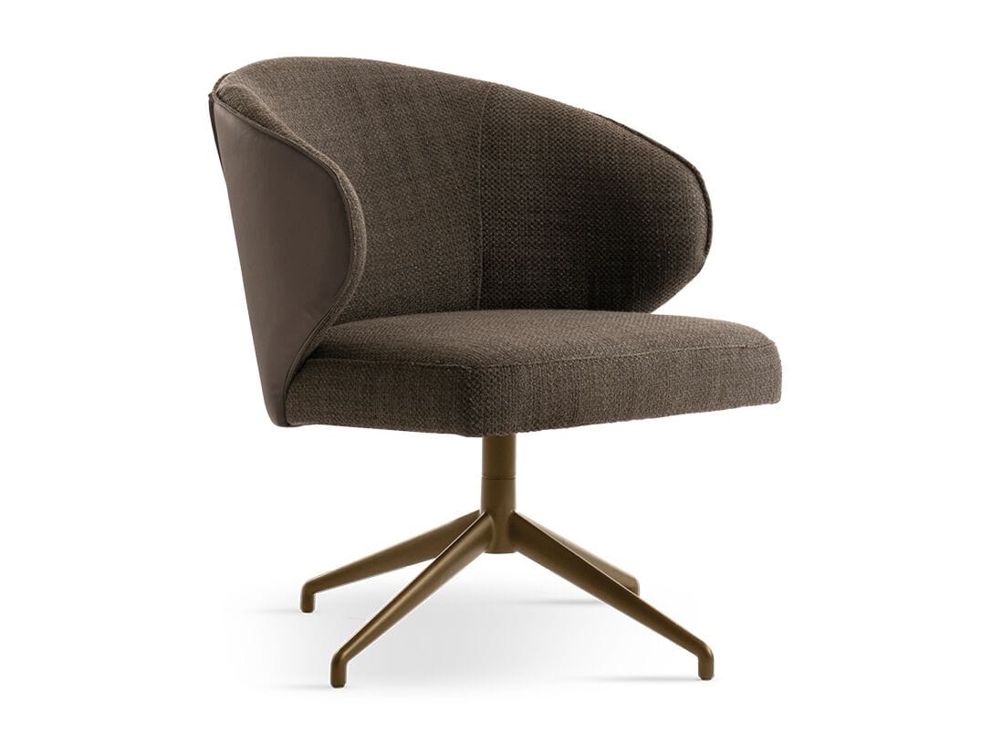 Тканевое вращающееся кресло с подлокотниками EFORMA Manta ARCH-00031153